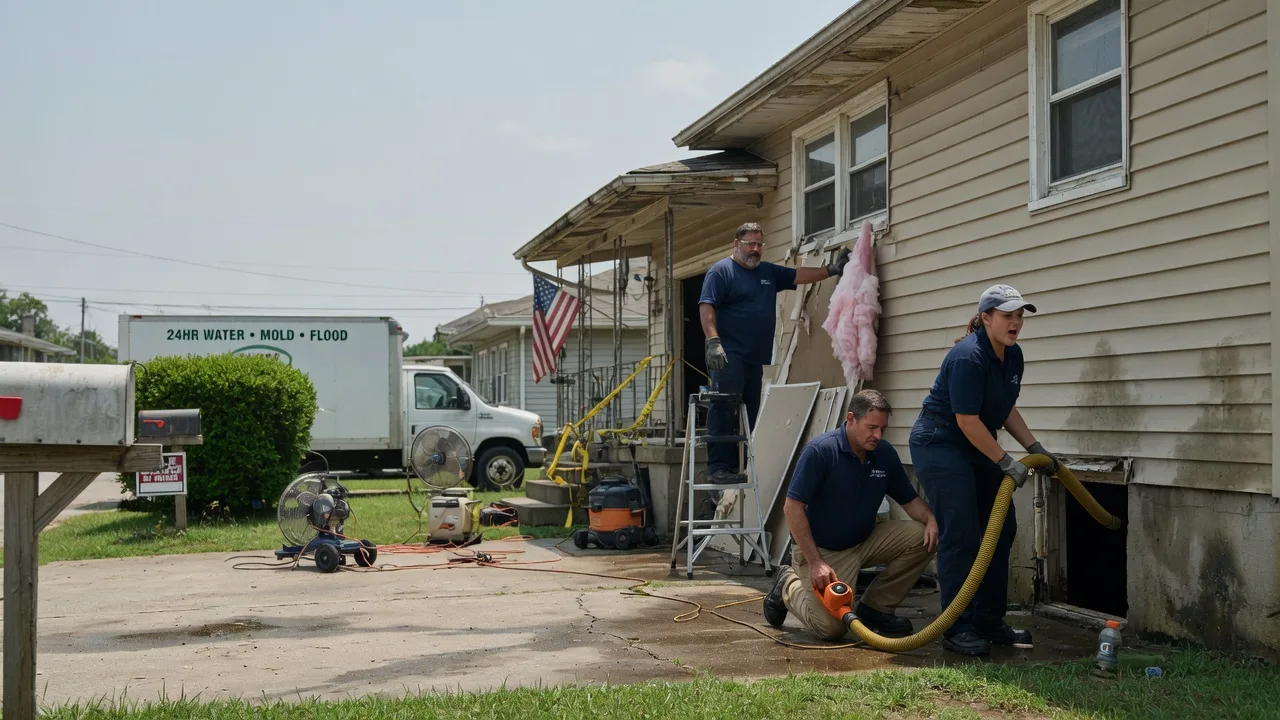 Water Damage Repair in Rumsey, CA near me
